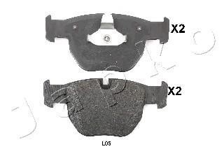 Гальмівні колодки дискові пер. (L=156,5) Range Rover III 02- JAPKO 50L05