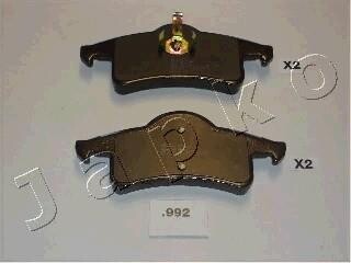 Колодки гальмівні дискові задні Jeep Grand Cherokee (99-) JAPKO 51992