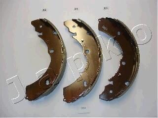 Колодки гальмівні барабанні задні Great Wall Hover (05-), Steed (10-)/Isuzu D-Max (02-) JAPKO 55900