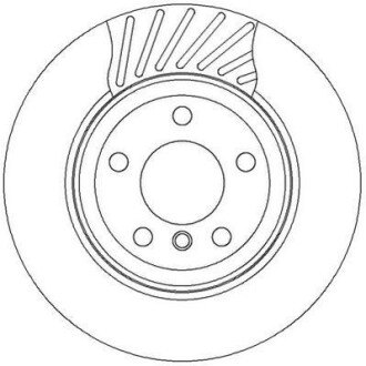 Диск гальмівний Jurid 562327JC