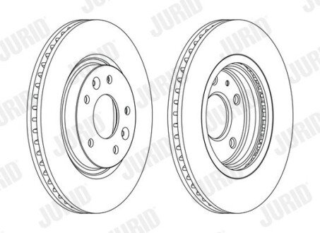 Диск гальмівний Jurid 563120JC