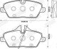 BMW гальмівні колодки передн.1 E87 04-,Moni Cooper,One,Clubman Jurid 573137J (фото 2)