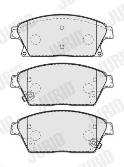 Гальмівні колодки передн. CHEVROLET CRUZE 09- Jurid 573325J