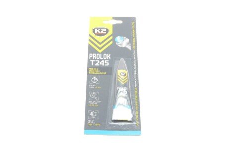 Клей (фіксатор) різьбових з\'єднань / BOND PROLOK W243 MEDIUM STRENGTH 6ML K2 B150