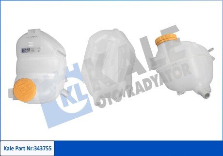 Бачок розширювальний Opel Astra H (04-) OTO RADYATOR Kale 343755