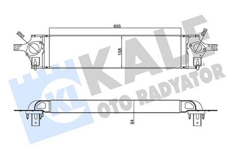 Интеркулер Nissan Koleos, X-Trail Kale 345125