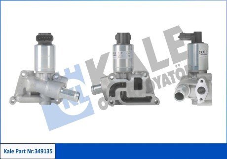 Клапан EGR Opel Agila, Astra G, Astra H, Corsa C, MerIVa OTO RADYATOR Kale 349135