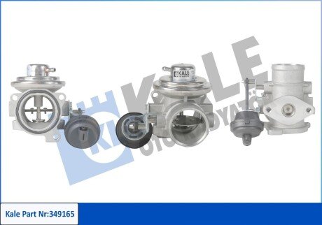 VW клапан EGR Audi A2/3,Golf IV,Polo,Skoda Fabia I,Octavia I 1.4/1.9TDI Kale 349165