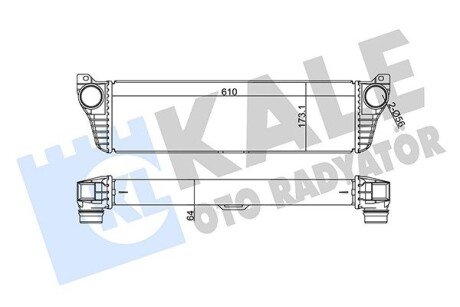 DB Інтеркулер Vito 2.2CDI 10- Kale 350905 (фото 1)