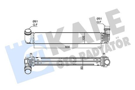 RENAULT Інтеркулер Grand Scenic III, Megane III 1.9dCi/2.0TCe Kale 352265