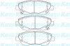 PARTS TOYOTA Гальмівні колодки пер. Avensis 2,0-2,2 08- KAVO KBP-9143 (фото 1)