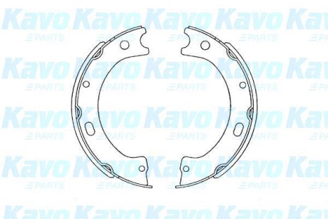 PARTS NISSAN колодки ручного гальма Patrol III/V KAVO KBS-7420