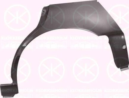 Фото арка заднього крила KLOKKERHOLM 1666581 Арка заднього крила KLOKKERHOLM 1666581