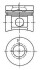 Поршень KOLBENSCHMIDT 40073600 (фото 1)