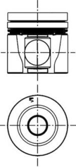 Поршень KOLBENSCHMIDT 40305600