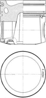 Поршень KOLBENSCHMIDT 41082600
