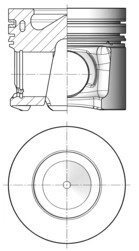 Поршень BMW 3 (E90-93)/5 (E60/E61)/X3 (E83) 2.0D 04-13 (84.0mm/STD) KOLBENSCHMIDT 41493600 (фото 1)