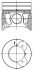 Поршень з кільцями PSA 85,6 DW10UTED4 2.0HDi 16V 2003- (KS) KOLBENSCHMIDT 99700610 (фото 1)