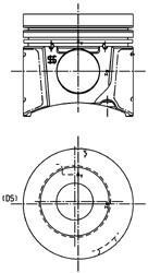 Поршень KOLBENSCHMIDT 99801600 (фото 1)