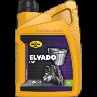 Олива моторна ELVADO LSP 5W-30 1л KROON OIL 33482