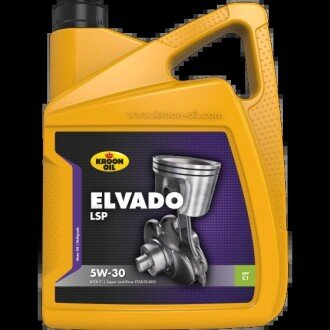 Олива моторна ELVADO LSP 5W-30 5л KROON OIL 33495