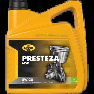 Олива моторна PRESTEZA MSP 5W-30 4л KROON OIL 35137