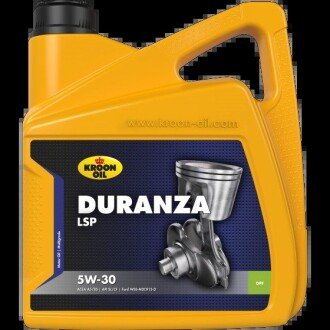 Олива моторна DURANZA LSP 5W-30 4л KROON OIL 35685