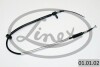 Трос ручного гальма LINEX 010102 (фото 1)