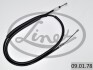 Трос ручного гальма LINEX 090178 (фото 1)