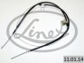 Трос ручного гальма LINEX 110114 (фото 1)