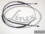 Трос ручного гальма LINEX 140102 (фото 1)
