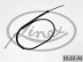 Трос ручного гальма LINEX 350242 (фото 1)