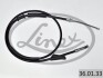 Трос ручного гальма LINEX 360133 (фото 1)