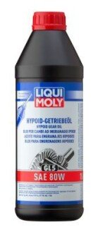 Трансмиссионное масло GL-5 80W минеральное 1 л LIQUI MOLY 1025