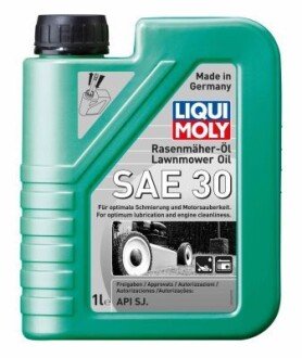 ОЛИВА ДЛЯ ГАЗОНОКОСАРОК (4т. мінеральна) SAE 30 1Л LIQUI MOLY 1264