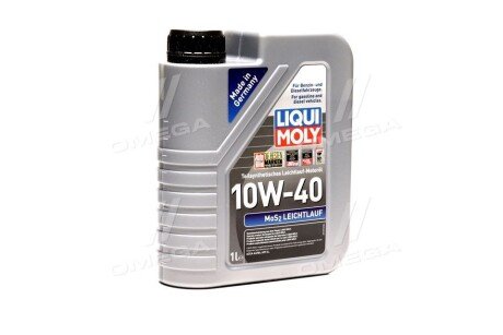 Олива моторна MoS2 Leichtlauf 10W-40 1л LIQUI MOLY 1930