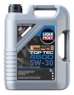 Олива моторна Top Tec 4600 5W-30 5л LIQUI MOLY 2316