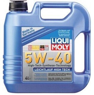 Моторна олива LeichtLauf High Tech 5W-40, 4л LIQUI MOLY 2595