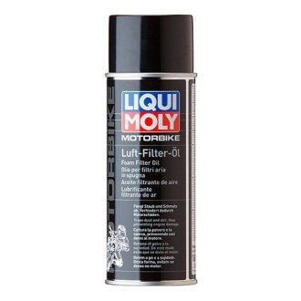 Олива для просякнення повітряних фільтрів. Олива спрей. LIQUI MOLY 3950