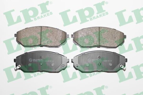 ДИСКОВІ КОЛОДКИ LPR 05P1207