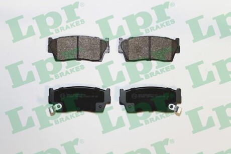 Колодки гальмівні дискові LPR 05P342