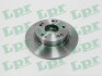 Диск гальмівний задній (кратно 2) Honda Accrod (VII,VIII) (D=260mm) LPR H1019P (фото 1)