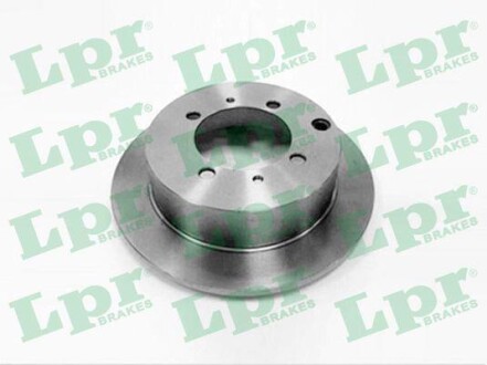 Диск гальмівний задній (кратно 2) Mitsubishi Galant (VII,VIII), Lancer (03-) (D=262mm) LPR M1617P