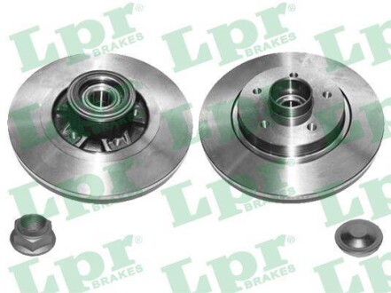 Диск гальмівний LPR R1070PCA