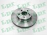 Диск гальмівний передній (кратно 2) Lexus CT (11-)/ Toyota Prius (08-) (D=255mm) LPR T2062V (фото 1)