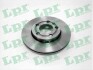 Диск гальмівний передній (кратно 2) Skoda Fabia (I,II)/ VW Polo IV (D=239mm) LPR V2007V (фото 1)