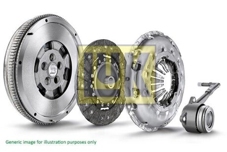 Зчеплення, двомасовий маховик LuK 600020300