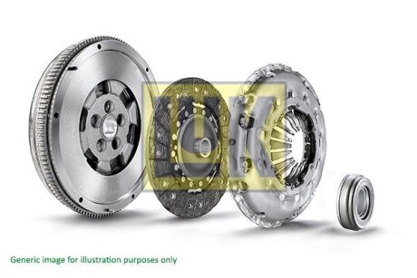 Демпфер + комплект зчеплення Mazda 3/CX-7 2.3/2.5 D 06-14 LuK 600 0236 00