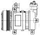 Компресор кондиціонера Subaru Forester S12 (08-)/Impreza G12 (07-) (LCAC 2212) Luzar LCAC2212 (фото 3)