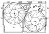 Електровентилятор охолодження з кожухом (2 вент.) Fiat Ducato (06-) (LFK 1680) Luzar LFK1680 (фото 3)